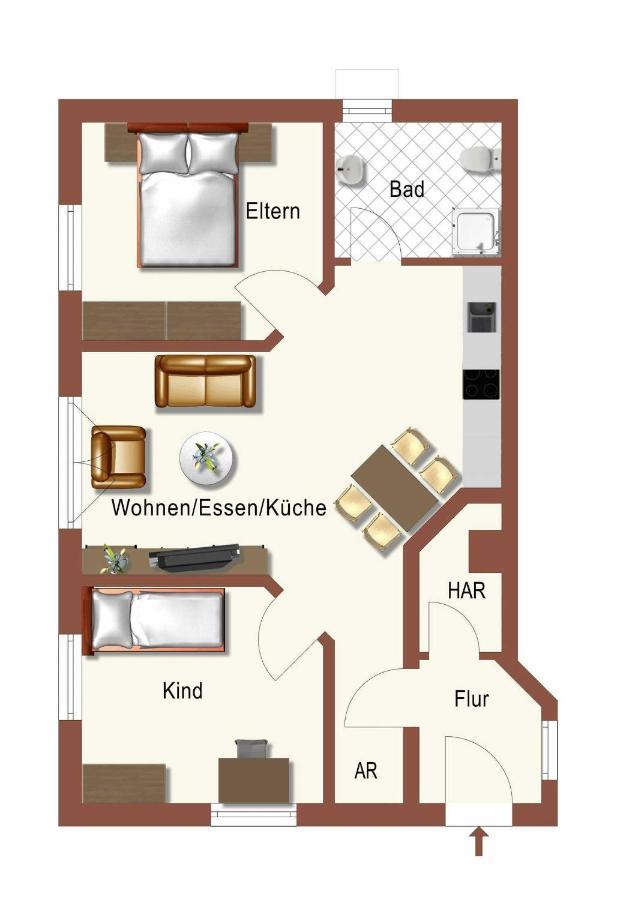 Haus Nordstern 1 Apartment Heringsdorf  Ngoại thất bức ảnh